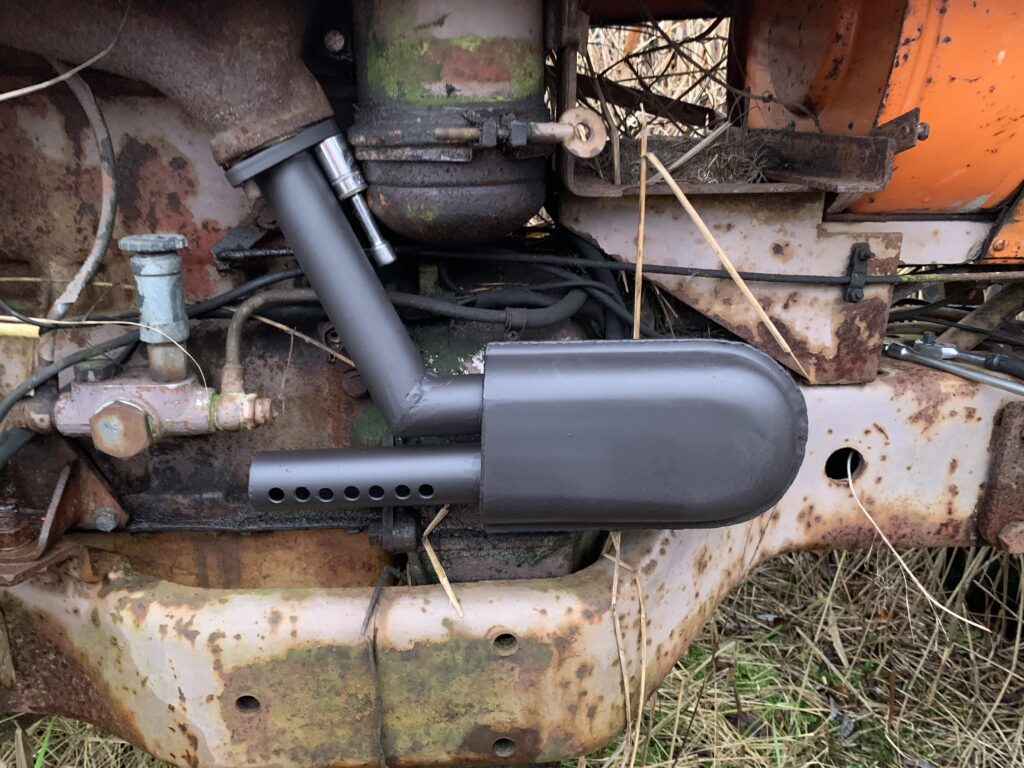Fiat 211, 215, la picolo , uitlaatdemper